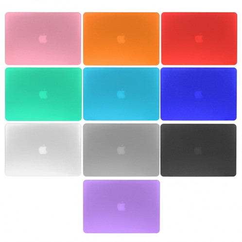 ENKAY pour Macbook Pro Retina 15,4 pouces (version US) / A1398 Hat-Prince 3 en 1 givré Hard Shell étui de protection en plastique avec Keyboard Guard & Port poussière Plug (Gris) SE910H312-010