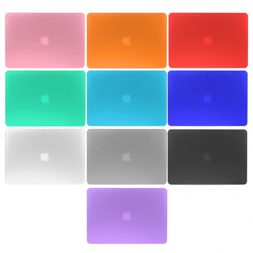 ENKAY pour Macbook Pro Retina 15,4 pouces (version US) / A1398 Hat-Prince 3 en 1 Coque de protection en plastique dur avec protection de clavier et prise de poussière de port (bleu foncé) SE910D812-010