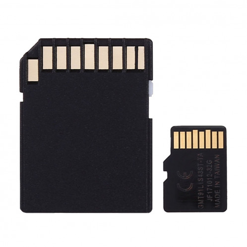 Carte mémoire 128 Go haute vitesse classe TF / Micro SDHC UHS-1 (U1), écriture: 15 Mo / s, lecture: 30 Mo / s (capacité réelle de 100%) SH81631078-06