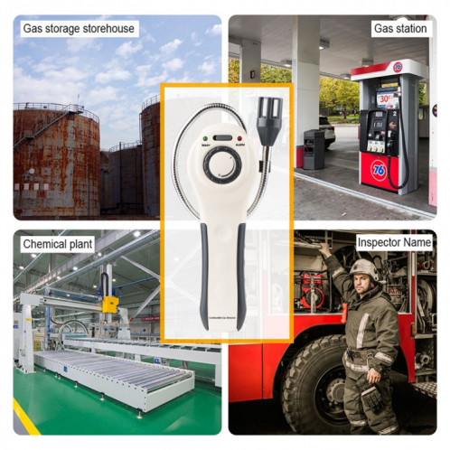 Alarme de détecteur de gaz combustible, col de cygne 16 pouces (GM8800A) SH0354557-09