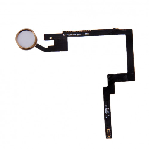 Assemblage du bouton d'origine pour câble flexible pour iPad mini 3, non compatible avec l'identification des empreintes digitales (or) SH201J6-03