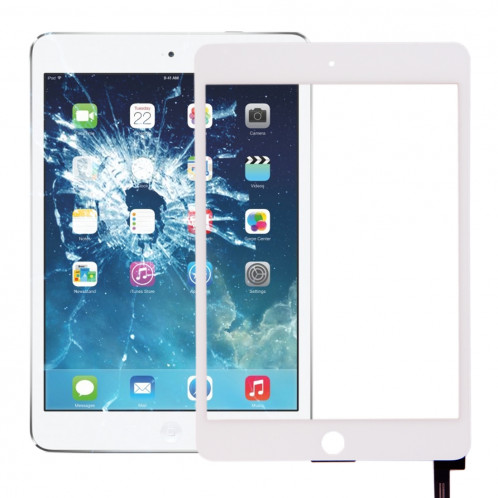 iPartsBuy Écran tactile d'origine pour iPad mini 4 (blanc) SI901W474-06