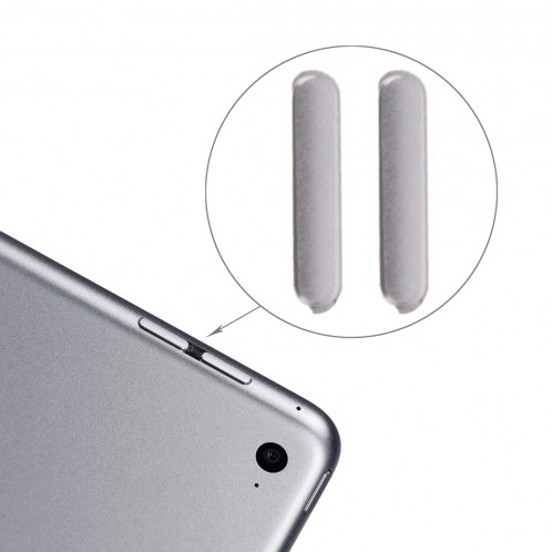 Bouton Volume iPartsBuy pour iPad mini 4 (Gris) SB905H648-04