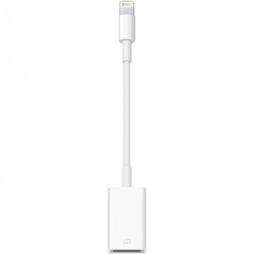 Adaptateur de caméra USB version originale pour iPad / iPhone (blanc) SH111L1763-07