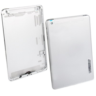 iPartsBuy Version Originale WLAN + Celluar Version Couverture Arrière de Rechange / Panneau Arrière pour iPad mini (Sliver) SI719L632-04