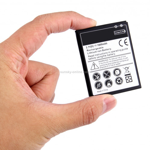 Pour batterie Li-ion rechargeable Galaxy S2 / i9100 1800mAh SH4305410-05