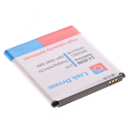 Link Dream 3200mAh Batterie de remplacement pour Galaxy Grand 2 / G7106 (B600BC) SL1900575-06