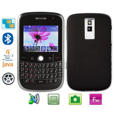 F056 Mobile Phone, Network: 2G, Bluetooth FM JAVA, Dual SIM, Quad Band(Black) SH12471100-07