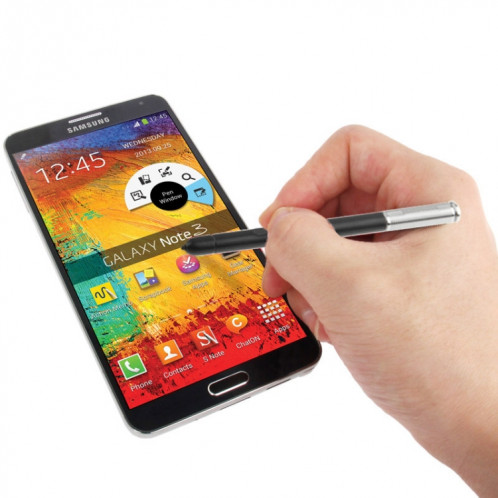 Stylet S Stylet sensible à la pression intelligent pour Galaxy Note III / N9000 (noir) SH4012437-05