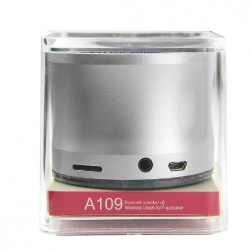 Haut-parleur portatif A109 Bluetooth V2.0 Super Bass, prise en charge des appels mains libres, pour iPhone, Galaxy, Sony, Lenovo, HTC, Huawei, Google, LG, Xiaomi, autres smartphones et tous les appareils Bluetooth SH208S1394-010