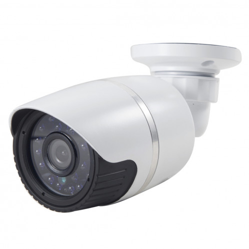 Caméra IP étanche / anti-vandalisme filaire H.264 filaire, lentille fixe 1/3 pouce 4mm 1,3 mégapixels, masque de détection de mouvement / confidentialité et vision nocturne IR 30m, prise en charge HD 720P (1280 x SH0246318-07