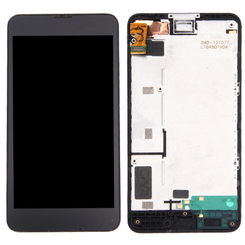 iPartsBuy LCD Affichage + Écran Tactile Digitizer Assemblée Remplacement pour Nokia Lumia 630/635 (Noir) SI00261383-06
