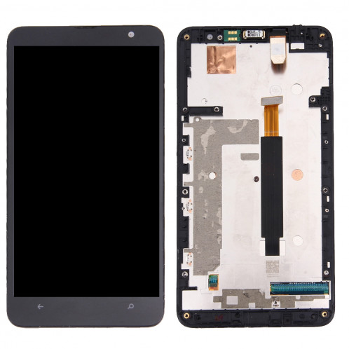 iPartsAcheter pour Nokia Lumia 1320 LCD Affichage + écran tactile Digitizer Assemblée avec cadre (Noir) SI003257-06