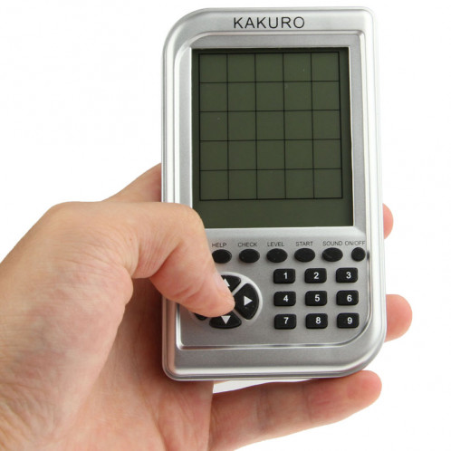 Machine carrée grand écran de jeu électronique Kakuro 5 x 5 SH01251610-06