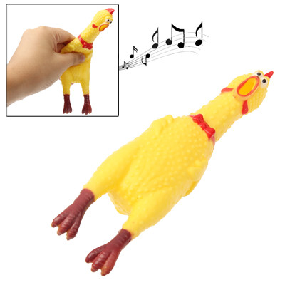 17cm Jouet Intéressant Soulagé Du Stress Poule Criante Shrilling Poulet Soulagement Pressé Cadeau SH02041424-03