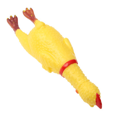 17cm Jouet Intéressant Soulagé Du Stress Poule Criante Shrilling Poulet Soulagement Pressé Cadeau SH02041424-03