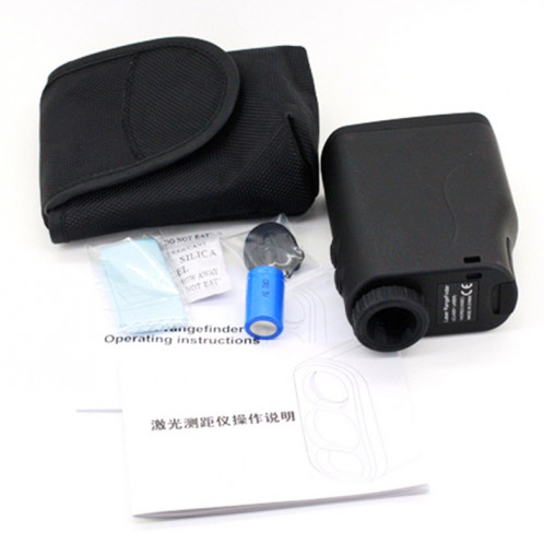 Télescope télémétrique portatif imperméable de golf monoculaire, plage de mesure: 5-600m SH2251771-010