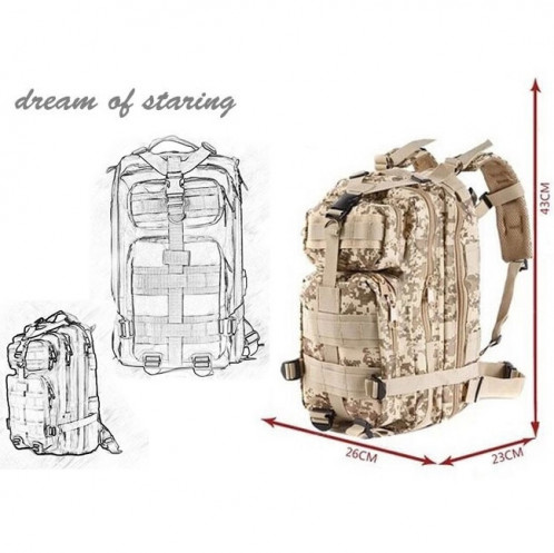 Sac à dos de randonnée pour camping en plein air unisexe SH802A375-06
