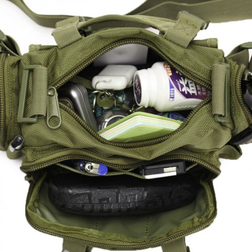 Équipement de plein air Molle Waist Pack Ceinture Sac / Cyclisme Pêche Camping Randonnée Caméra Épaule Sac D'assaut SH58191612-06