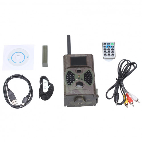 HC300M 2,0 pouces LCD 12MP étanche IP54 IR Night Vision sécurité chasse Chasse Trail caméra avec fonction MMS SH01061781-010