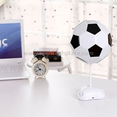 Bricolage USB Lampadaire de football Lampe de nuit à la main / Lampe de bureau Lampe de chevet colorée (Blanc) SB07208-014