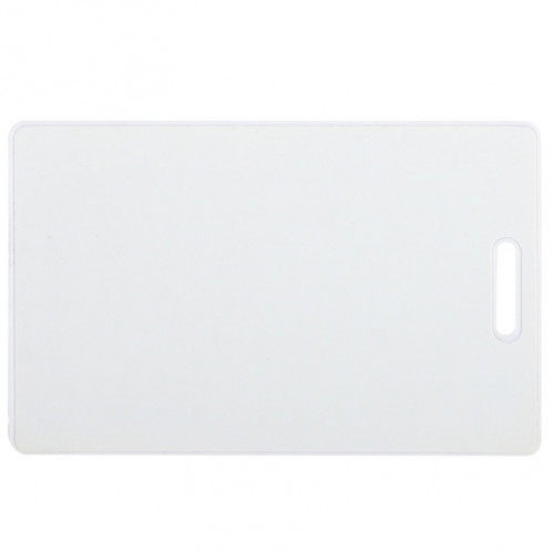 Carte d'identification EM TK4100 / EM4100 125KHZ carte épaisse carte de système de contrôle d'accès pour la gestion du temps de contrôle d'accès (blanc) SE201524-03