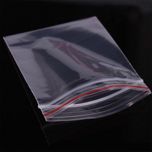 100pcs joint auto-adhésif sacs en plastique de haute qualité (12x18cm) (transparent) SH00091499-06