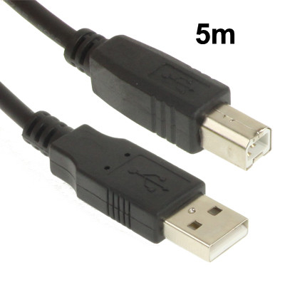 Câble d'extension USB 2.0 AM vers BM 5m CEUSB20AMVBM01-03