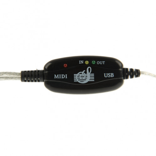 Adaptateur de câble de convertisseur d'interface USB vers clavier MIDI SA01241023-04