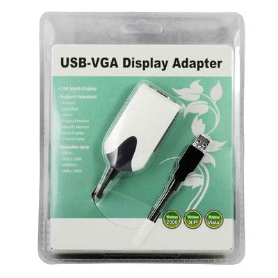 Adaptateur multi-moniteur / multi-écran USB vers VGA, résolution: 1680 x1050 SU01631968-06