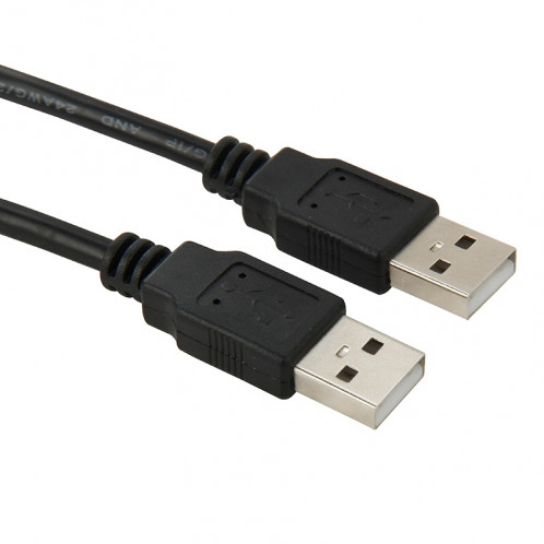 2 USB 2.0 mâle vers 2 ports USB 2.0 femelle avec 2 trous de rallonge, longueur: 50cm S203081173-04