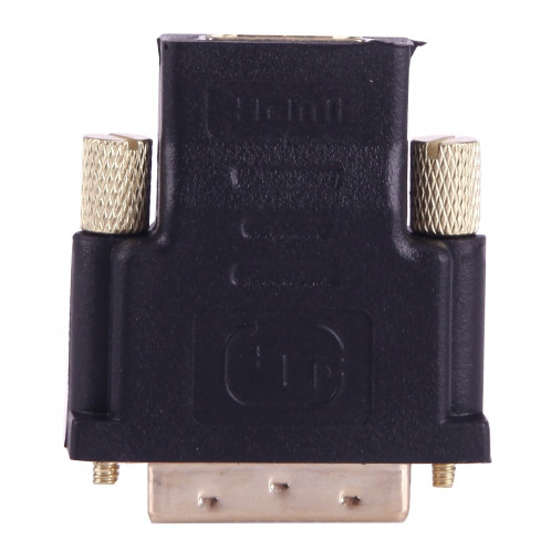 Adaptateur Homme HDMI 19Pin Femelle vers DVI 24 + 1 Pin (Plaqué Or) (Noir) SH03211416-04