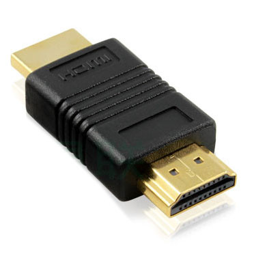 HDMI 19 broches mâle vers HDMI 19pin mâle plaqué or adaptateur, supporte HD TV / Xbox 360 / PS3 etc SH03351950-03