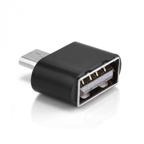 Adaptateur micro USB 2.0 vers USB 2.0 avec fonction OTG, Pour Samsung / Huawei / Xiaomi / Meizu / LG / HTC et autres smartphones (noir) SH339B1354-07