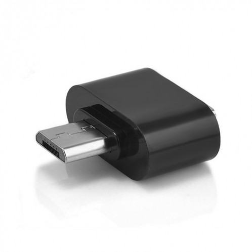 Adaptateur micro USB 2.0 vers USB 2.0 avec fonction OTG, Pour Samsung / Huawei / Xiaomi / Meizu / LG / HTC et autres smartphones (noir) SH339B1354-07