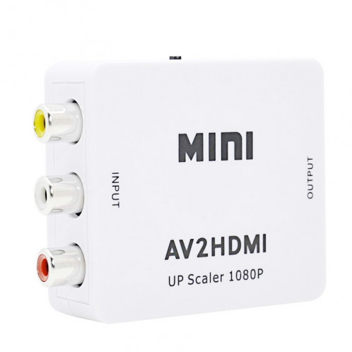 Adaptateur Convertisseur Audio / HDMI Mini CVBS / L + R SH04081709-08