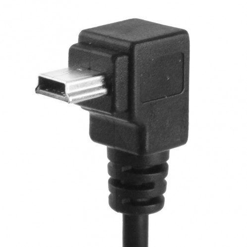 90 degrés mini-usb mâle à mini câble adaptateur USB femelle, longueur: 25cm S906761753-04