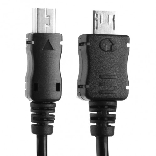 Micro USB mâle à mini câble spiralé USB à 5 broches / câble de ressort, longueur: 20cm (peut être prolongé jusqu'à 75cm) SM06771172-04