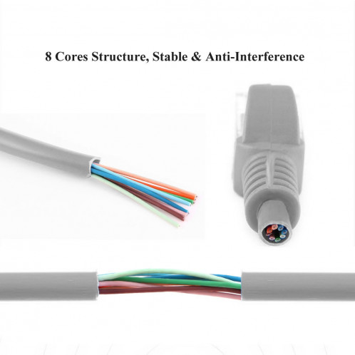 Câble réseau Cat5e, longueur: 1,5 m (gris) SC71111057-07