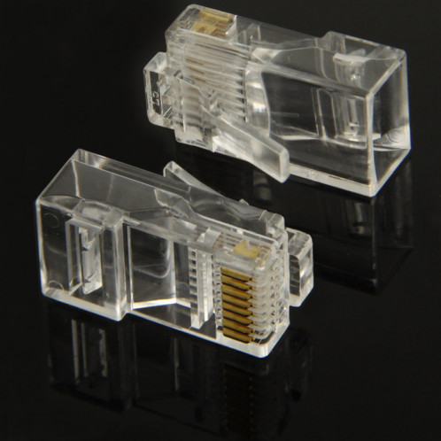 Fiche modulaire connecteur RJ45, 1000 pcs par sac, qualité normale SR712A331-02