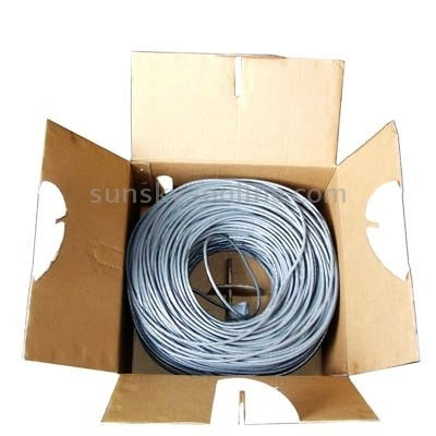 Câble LAN (câble de données CAT6E), Cuivre, Longueur: 305m, Diamètre: 0.52mm SH7171887-05