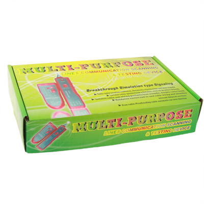 RJ11 et RJ45 instrument d'inspection de ligne multi-usage et dispositif d'essai SR0726406-08