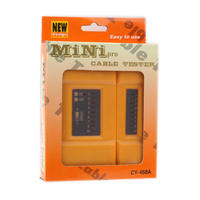 MINI RJ11 + RJ45 Testeur de câble réseau à double usage SM0728755-07