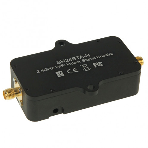 Sunhans SH24BTA-N 35dBm 2.4GHz 3W 11N / G / B WiFi Signal Amplificateur WiFi Amplificateur Sans Fil Répéteur (Noir) SS0775584-011