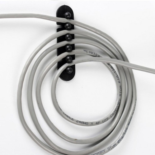 CC-595 Titulaire de prise d'adhésif de câble de fil en plastique (paire), livraison aléatoire de couleur SC07761812-06