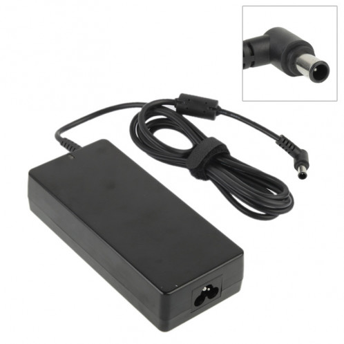 AC 19.5V 4.7A pour ordinateur portable Sony, Conseils de sortie: 6.0mm x 4.4mm (Noir) SA0791669-06