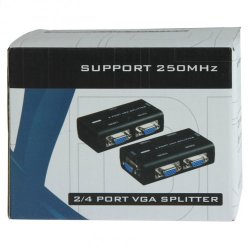 Mini 4 ports VGA Splitter SM08981712-010
