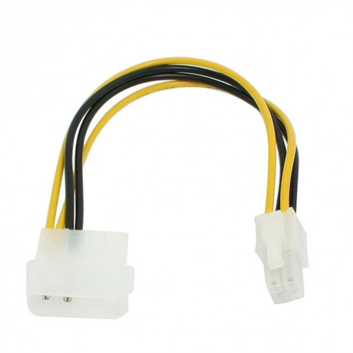 Câble d'alimentation carte mère P4 12V 4-pin Molex vers 4 broches CACMP4M01-04