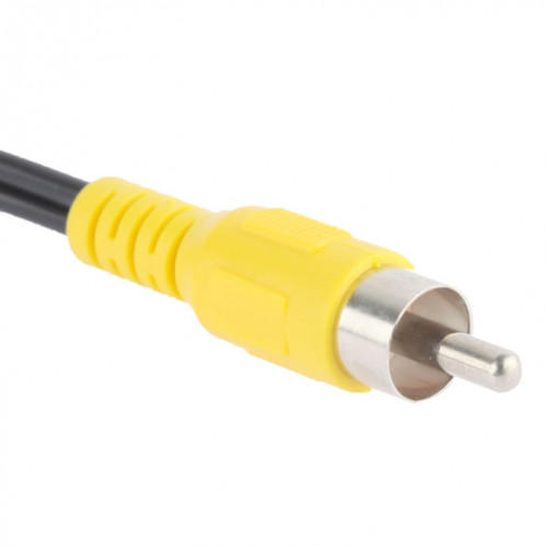 2 RCA AV Femelle À 1 RCA Mâle Y Splitter Câble Vidéo Adaptateur, Longueur: 26.5cm S20954301-04