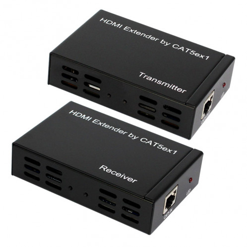 Transmetteur Full HD 1080P HDMI vers Extender + Récepteur sur un 100m CAT5E / CAT6 (TCP / IP) SH0965716-07